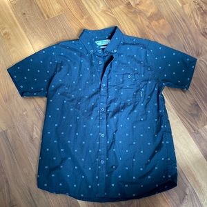 Billabong youth size Large short sleeve button up shirt.